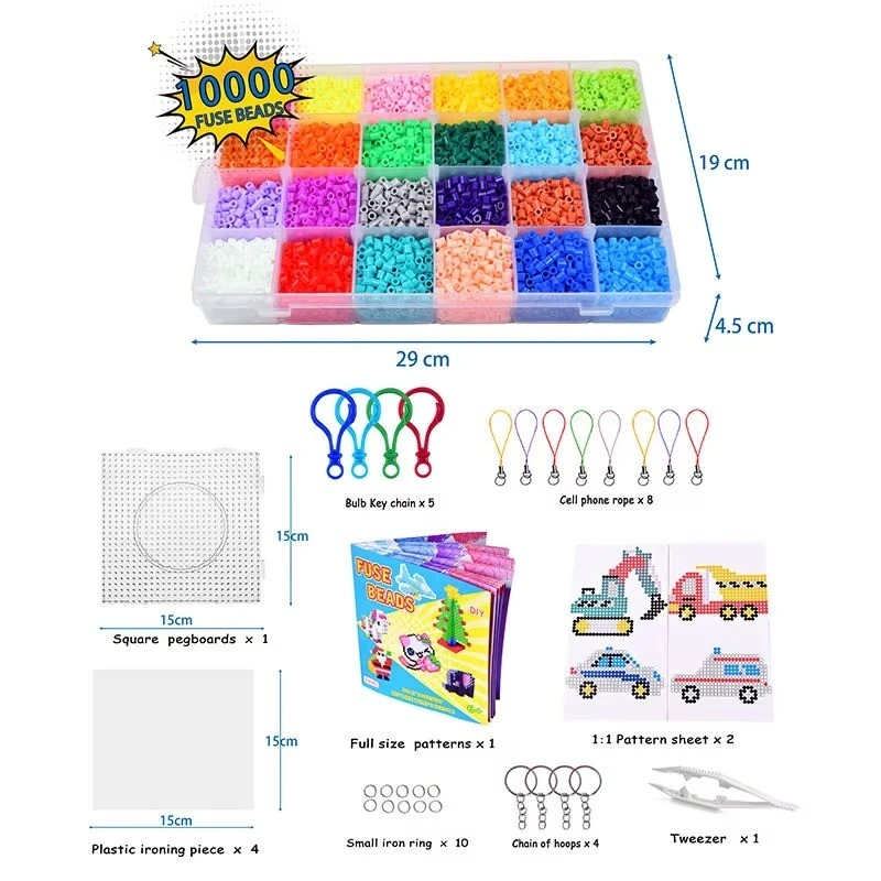 Construction Truck Fuse Beads Set factory