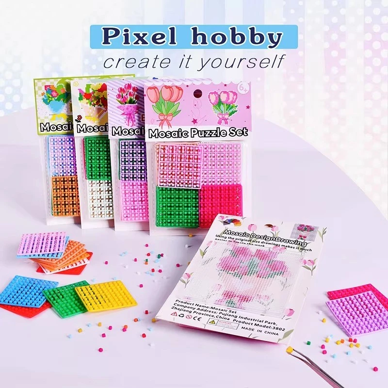 Tulip Mosaic Pixel Puzzle Set suppliers