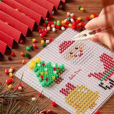 Kit Hiasan Manik Fius DIY Krismas